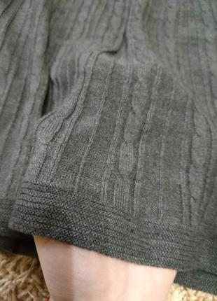 Теплая трикотажная юбка2 фото