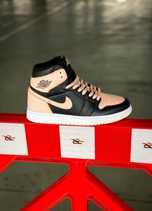 Женские кроссовки nike air jordan 1 retro high og “crimson tint4 фото