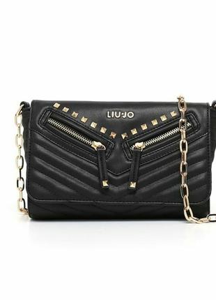 Черная сумка кроссбодди liu jo
