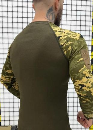 Тактическая футболка пиксель с длинным рукавом/войсковая футболка с длинным рукавом/су футболка с длинным рукавом2 фото