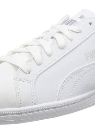 Puma smash кросівки спортивні шкіряні білі кеди casual sport