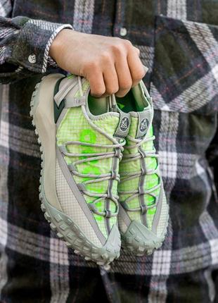 Кроссовки nike acg mountain fly low “sea glass”8 фото