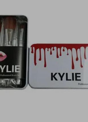 Набор профессиональный кисти для макияжа kylie jenner make-up brush set 12 шт3 фото