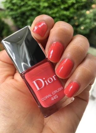 Лак dior 445 coral crush