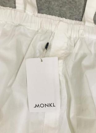 Натуральна біла сукня monki6 фото