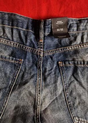 Брендовые фирменные женские льняные джинсы boyfriend scotch&amp;soda модель bandit slim tapered, новые с бирками, большой размер.3 фото