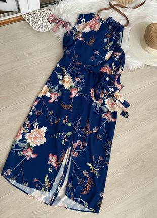Платье в цветы от ri1 фото