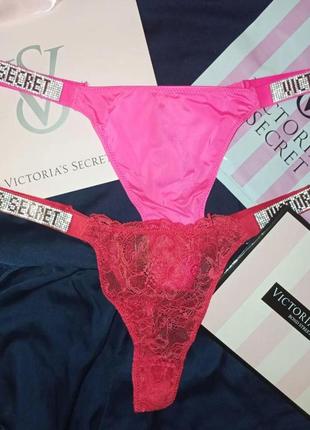 Различные стринги трусики victoria ́s secret виктория сикрет трусы10 фото