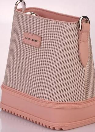 Сумка david jones 6414 pink