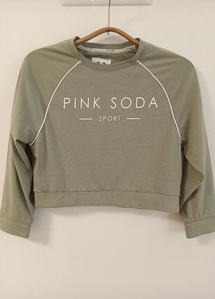 Кроп-топ с длинным рукавом pink coda р.12/38.