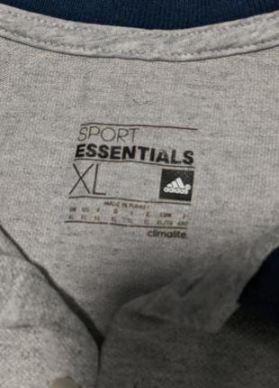 Мужская поло adidas essentials cimalite l6 фото