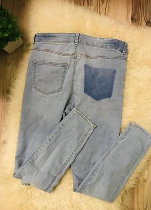 Крутые брендовые мягкие джинсы скинни с высокой посадкой 💎6 фото