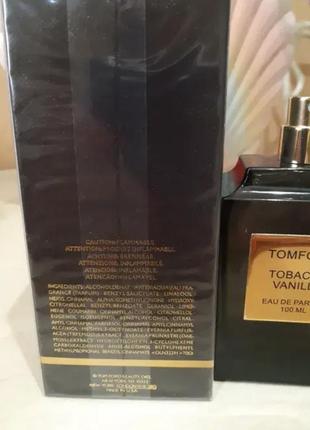 Tom ford tobacco vanille парфюмована вода 100 ml том форд табак тобако ваніль парфюм5 фото