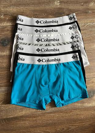 Набір 5 пар!!!🔥🔥🔥чоловічі труси боксери columbia boxers