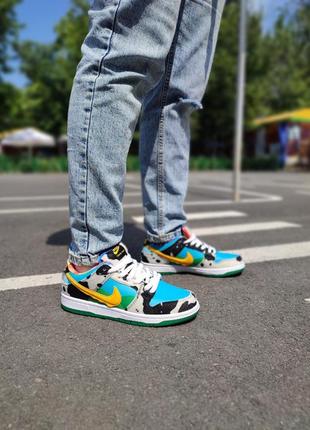 Кроссовки nike sb dunk low x ben &amp; jerry’s2 фото