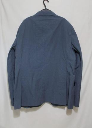 Новый пиджак темно-голубой хлопок 'marc o’polo' 54-56р3 фото