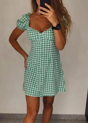 Летнее платье h&m zara