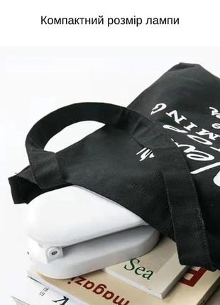 Лампа настільна світлодіодна на акумуляторі 3000 mah трансформер розкладна з сенсорним...