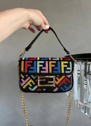 Fendi mini black4 фото