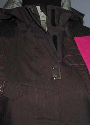 Підліткова лижна куртка для дівчинки ziener pros, aquashield® 5000 ( німеччина) оригінал7 фото