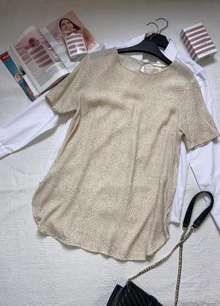Роскошная вискозная блуза блузка размер m-l