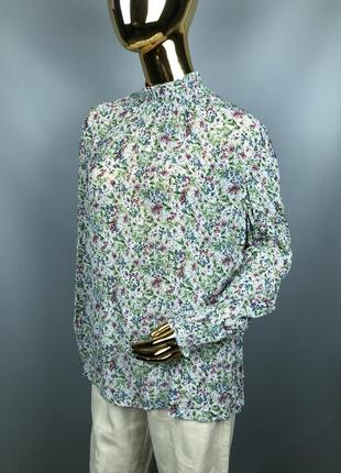 Романтичная блуза в мелкие цветочки laura ashley4 фото