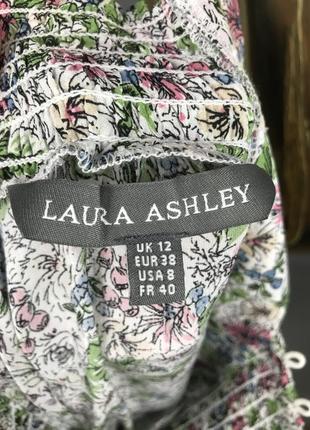 Романтичная блуза в мелкие цветочки laura ashley9 фото