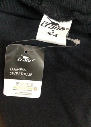 Укорочені спортивні штани бріджи капрі damen-sweathose crane німеччина3 фото
