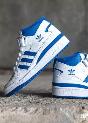 Высокие кроссовки adidas forum mid

38-39 размер9 фото