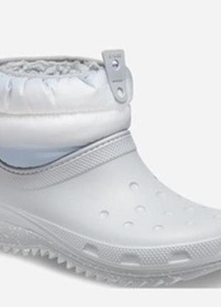 Чоботи crocs classic neo puff shorty boot, 100% оригінал2 фото