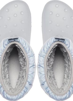 Чоботи crocs classic neo puff shorty boot, 100% оригінал6 фото
