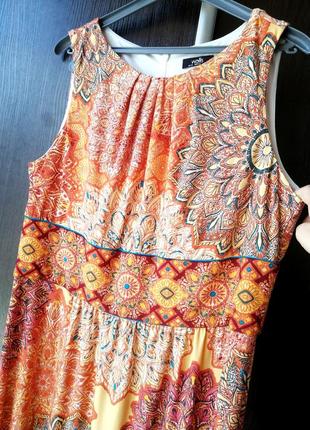 Шикарное, новое, тонкое, мягенькое платье сукня цветы длинное. wallis2 фото