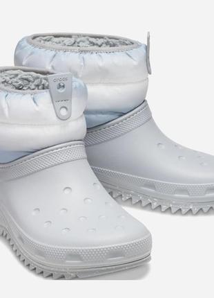 Cапоги crocs classic neo puff shorty boot, 100% оригинал5 фото