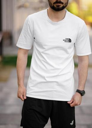 Комплект футболка+шорты the north face мужской tnf