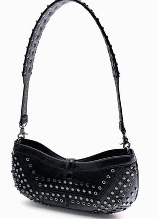 Сумочка жіноча zara в стилі balenciaga сумка клатч кросбоді кроссбоді5 фото