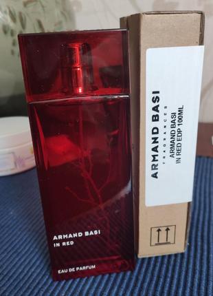 Armand basi в red eau de parfumпарюмерна вода (тестер із кришечкою)3 фото
