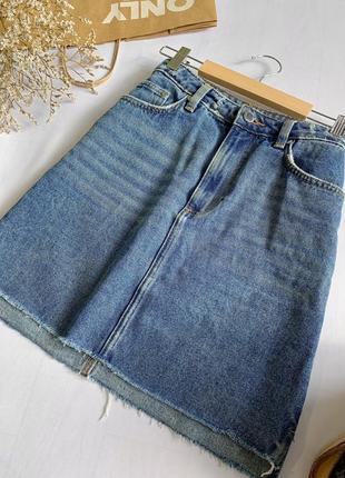 ✨стильная джинсовая юбка от h&amp;m