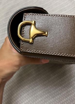 Сумка gucci horsebit 1955 shoulder bag оригинал новая5 фото