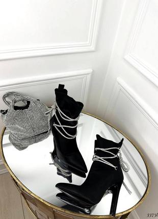 Ботильоны стрейчовые