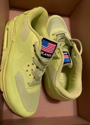 Кроссовки nike air max 90 hyperfuse lemon эйр макс найк найки