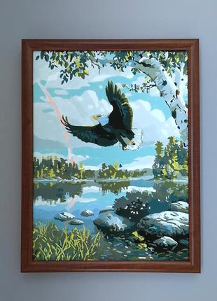 Картина "орел " 43 × 33 см