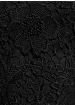 Чорне мереживне плаття incity3 фото