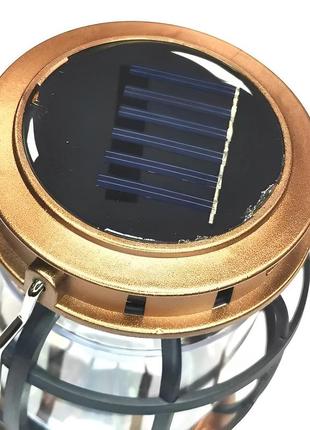 Фонарь кемпинговый аккумуляторный g88 переносная лампа фонарик с солнечной панелью7 фото