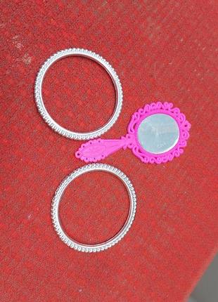 Іграшки дзеркальце та браслети для ляльки