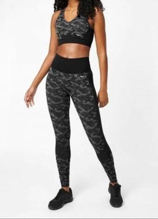 Лосіни everlast camo tight black1 фото