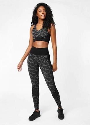 Лосіни everlast camo tight black2 фото