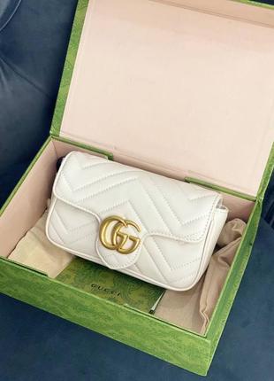 Сумка gucci marmont gg micro3 фото