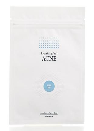 Заживляющие патчи против акне и воспалений pyunkang yul acne spot patch super thin1 фото