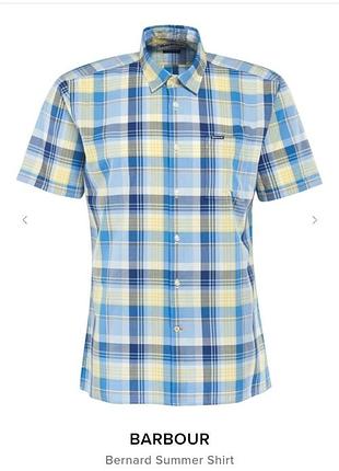 Barbour
bernard linen mix short sleeve shirt