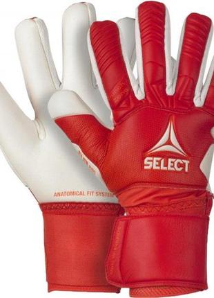 Перчатки вратарские select goalkeeper gloves 03 youth красный, белый дет 7 (602863-694)
